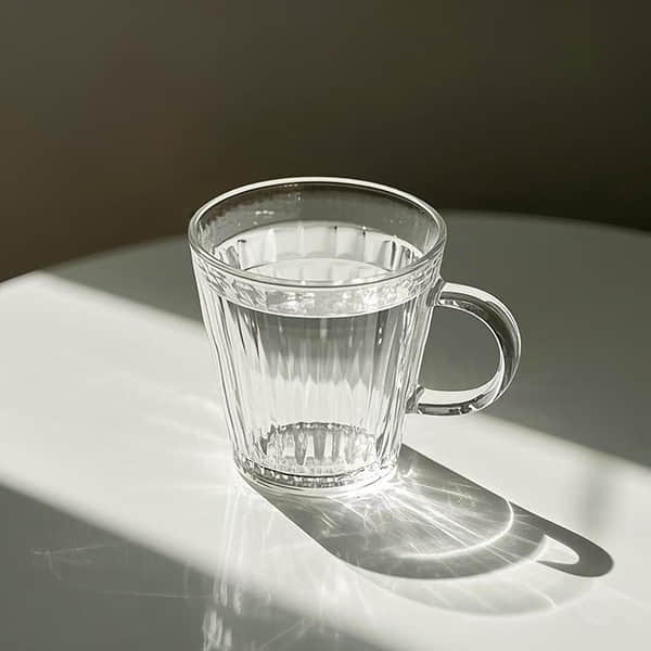 China Factory Glass Cup Mug With Competitive Price