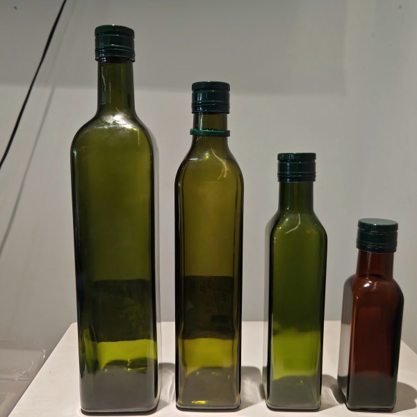 OEM ODM Glass Olive Oil Bottle With Cap