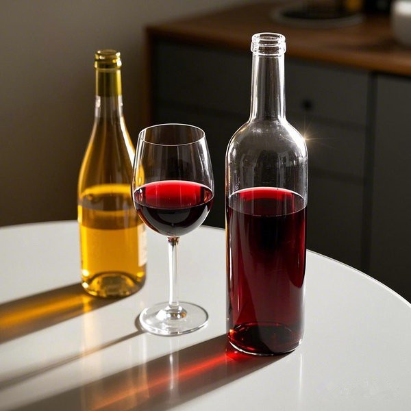 China Factory Sale Red Wine bottle in glass