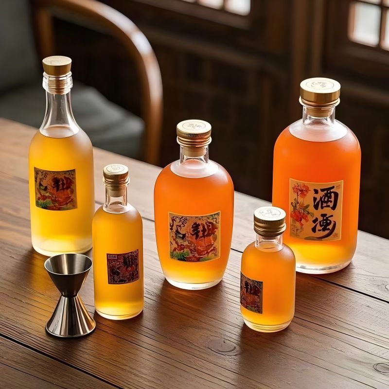 Food-grade Fruit Wine Glass Bottle For Wholesale Market