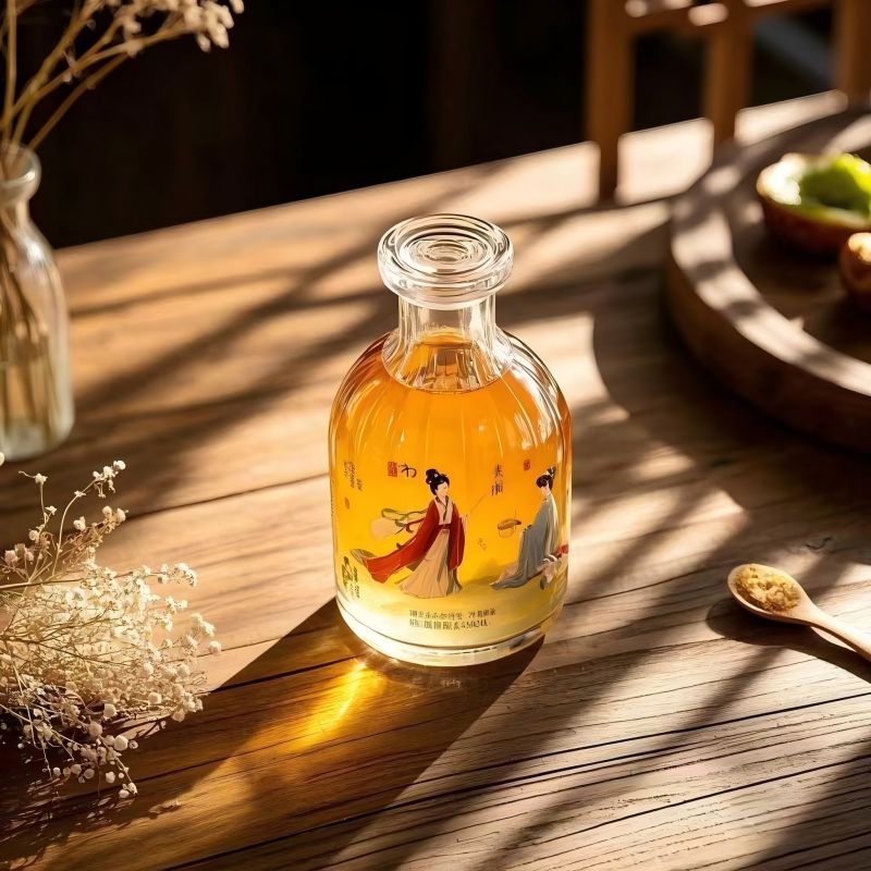 Food-grade Fruit Wine Glass Bottle For Wholesale Market