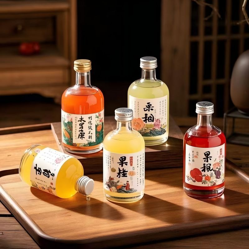 Food-grade Fruit Wine Glass Bottle For Wholesale Market