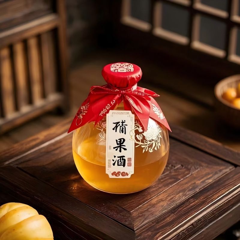 Food-grade Fruit Wine Glass Bottle For Wholesale Market