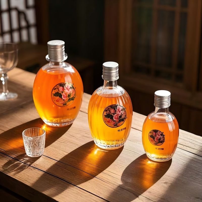 Food-grade Fruit Wine Glass Bottle For Wholesale Market