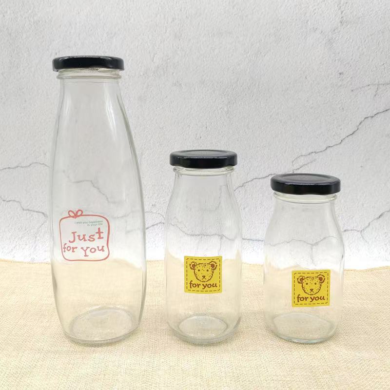 Wholesale food - grade glass bottles for milk