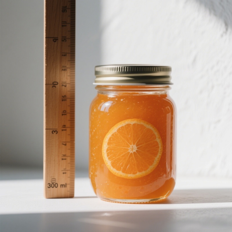 glass jam jar 300ml Premium Clear Lead free Glass Eco friendly