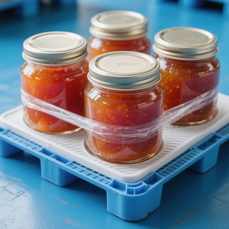 glass jam jar 300ml Premium Clear Lead free Glass Eco friendly