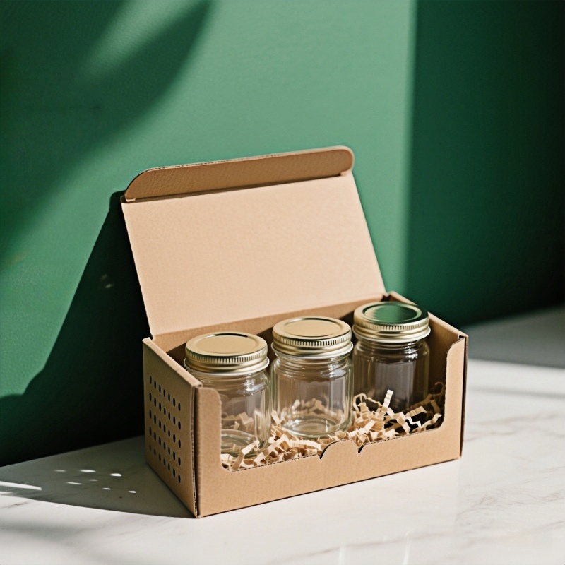 glass jam jar 300ml Premium Clear Lead free Glass Eco friendly