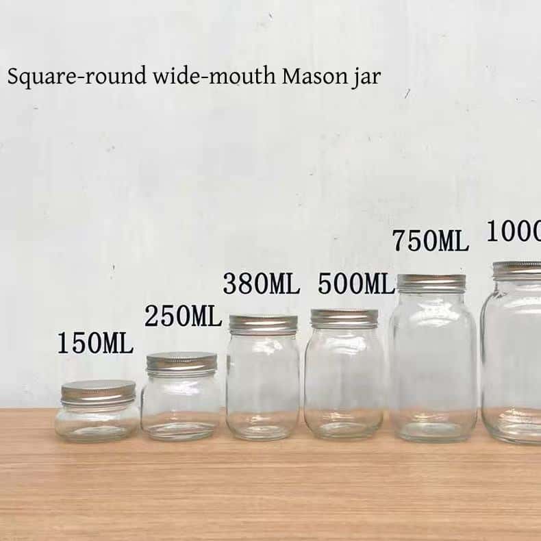 16 oz Mason Jars Ball Wide Mouth With Lids for Food Storage, Pickling, Home Decor & Events Bulk