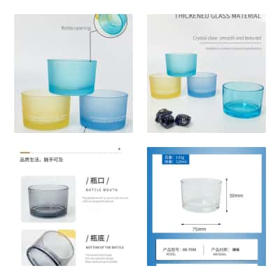 custom glass candle holders with logo – OEM factory supply custom glass candle holders with logo – OEM factory supply